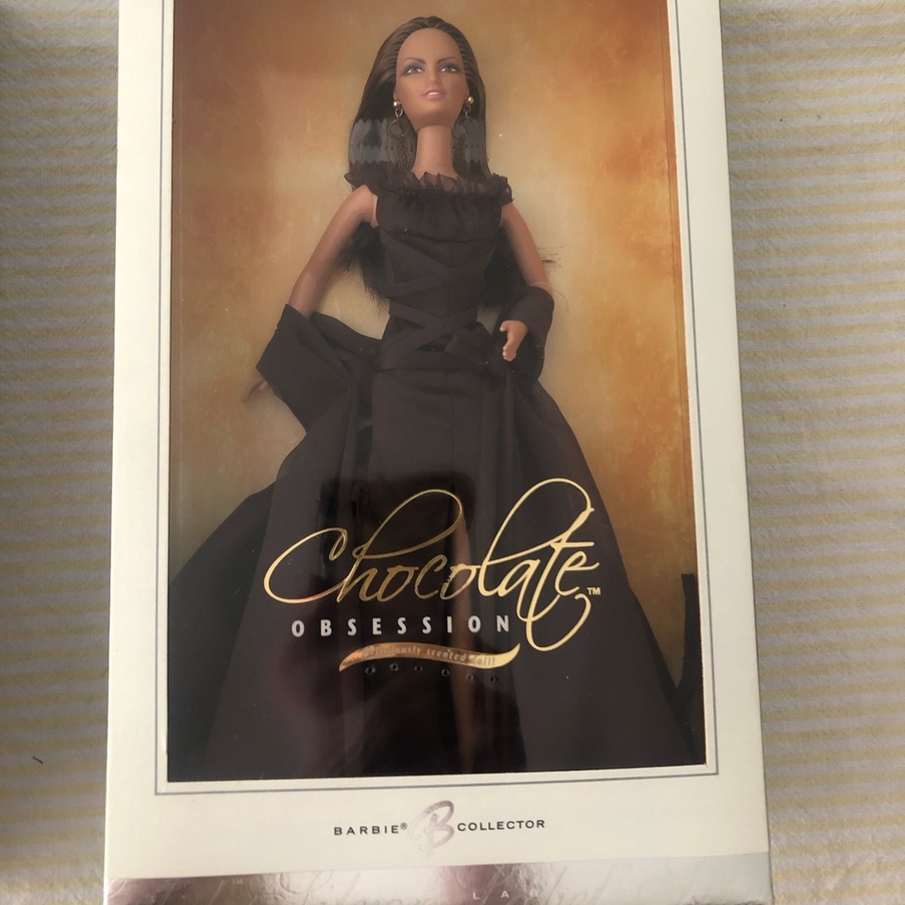 NEW IN BOX CHOCOLATE BARBIE